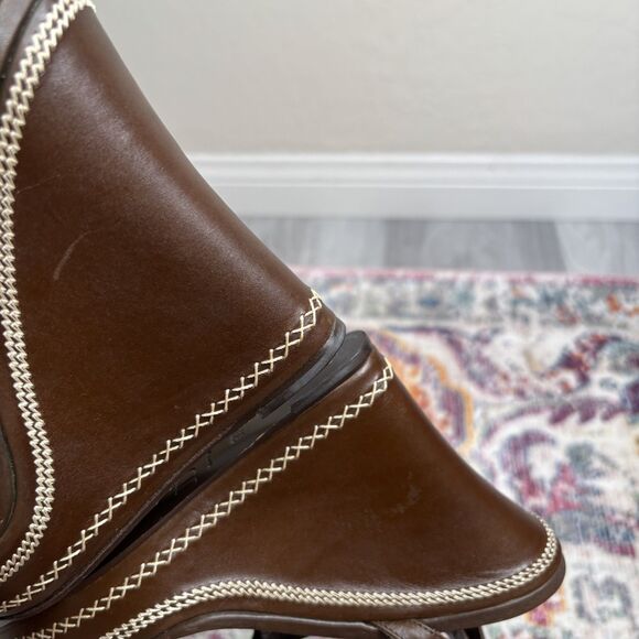 Christian Dior Brown Wedge Sandals - Picture 10 of 11